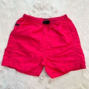 Vintage The North Face Hiking Shorts w Buckle Gorpcore Utility Red women’s M